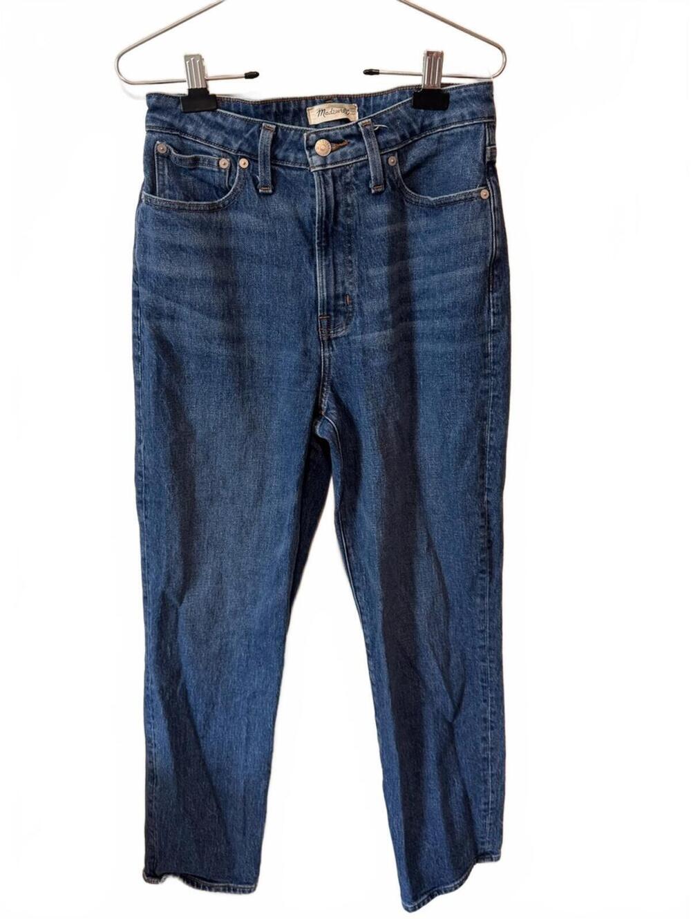 Madewell | Curvy Perfect Vintage Straight Jean Medium Wash Size 29